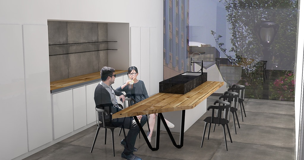 Finalistes des Xe prix du groupe PORCELANOSA : polyvalence et légèreté visuelle avec la Pecera Work Space