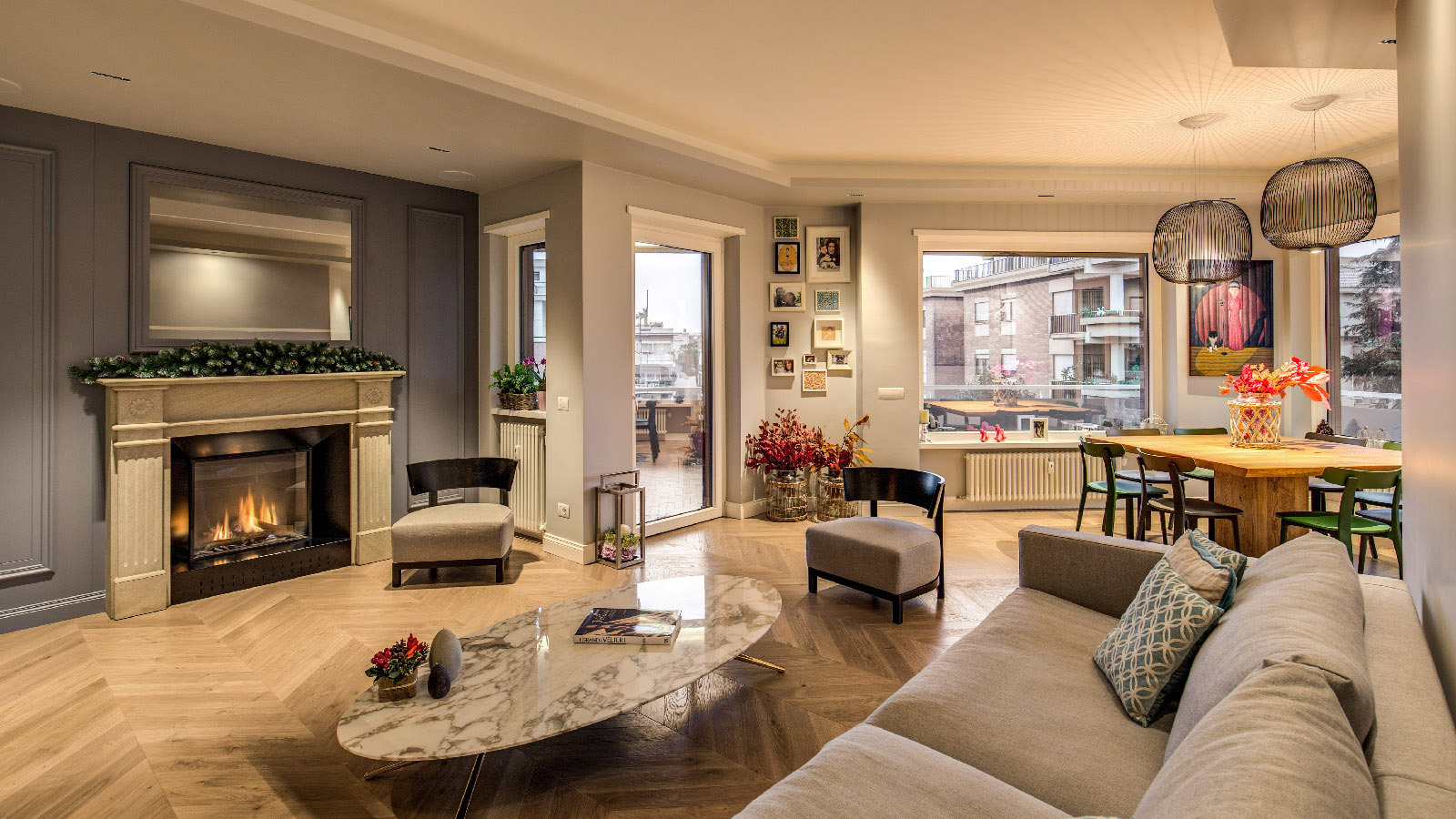 Projets du Groupe PORCELANOSA : L’élégance intemporelle du quartier Aurelio de Rome