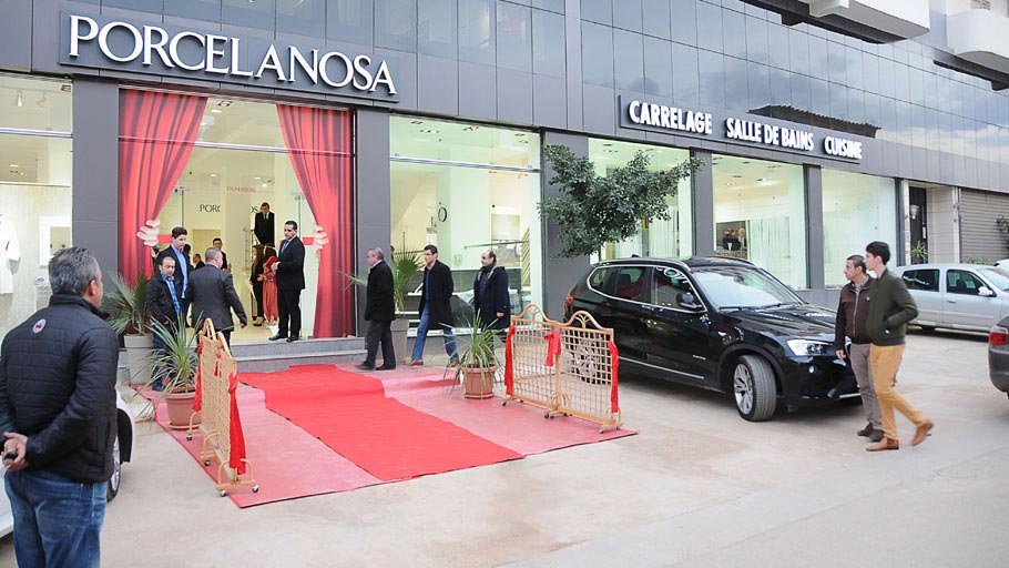 PORCELANOSA Group initiates its expansion in Algeria with a new showroom in Oran