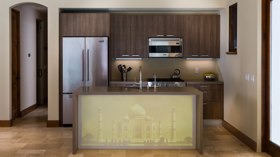 PORCELANOSA Grupo Projects: une cuisine sophistiquée et polyvalente à Saratoga (California)