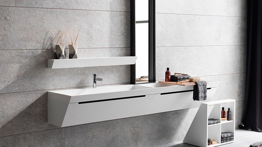 Bevel by Gamadecor: geometrically perfect bathrooms