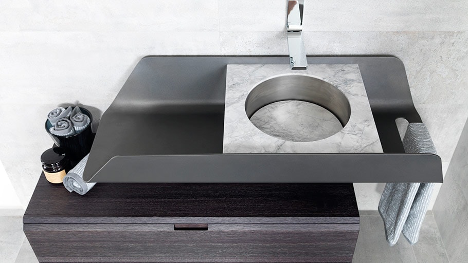 Elegance And Sobriety Regarding The Duna Bathroom Collection