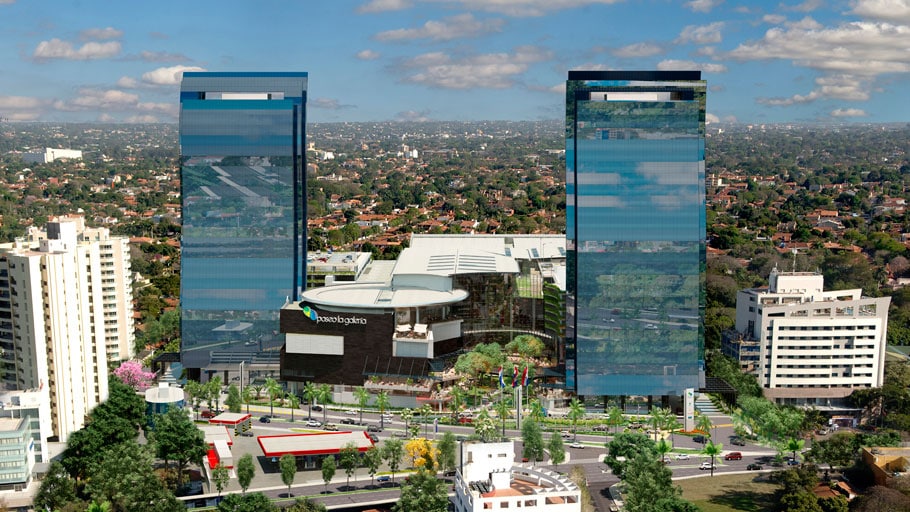 Projets du Groupe PORCELANOSA: un grès cérame technique d’Urbatek au Centre Commercial Paseo la Galería à Assomption