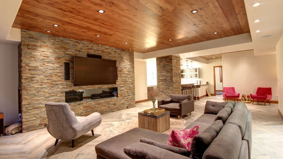 Projets du Groupe PORCELANOSA: appartement chaleureux et contemporain à Denver, USA