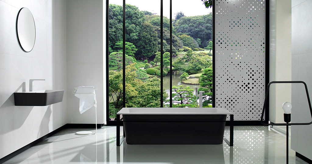 KRION® Bath: Modern bathroom decoration that brings nature to mind