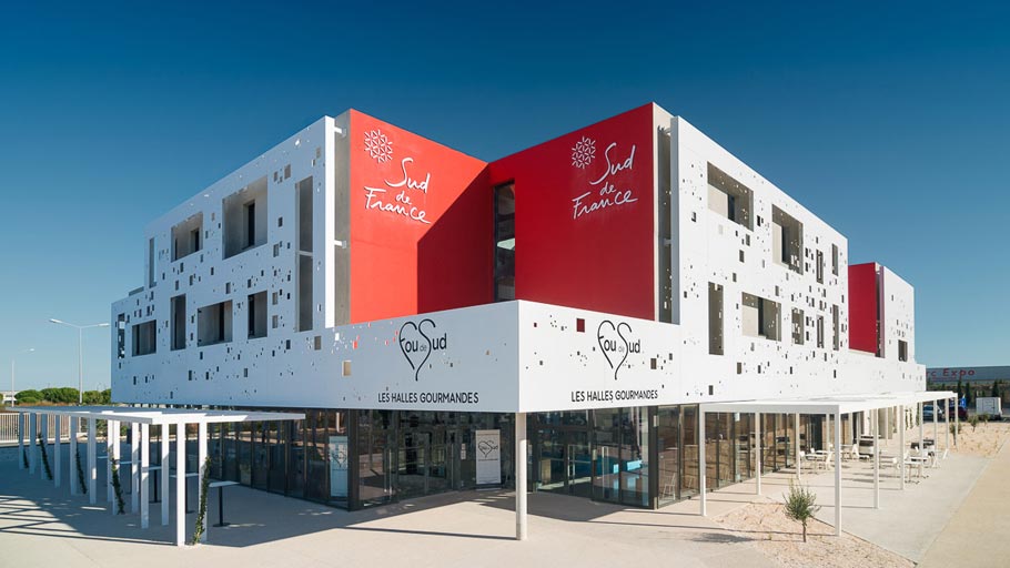 PORCELANOSA Grupo Projects: KRION® reinterpreta l’architettura nel Sud della Francia, Montpellier