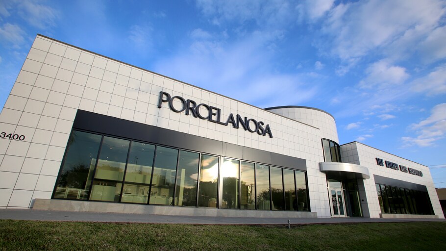 Le groupe PORCELANOSA rénove l’un de ses premiers showrooms à Pompano Beach, aux États-Unis