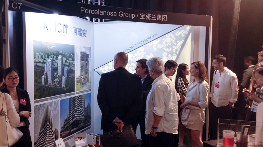 Krion and Butech at Architect@Work Shanghai 2014