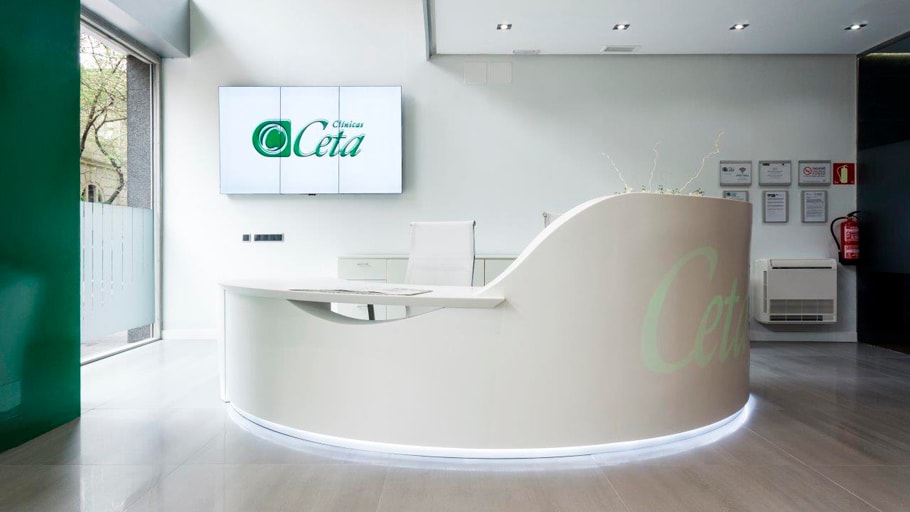 PORCELANOSA Grupo Projects: The new Ceta Clinic in Madrid