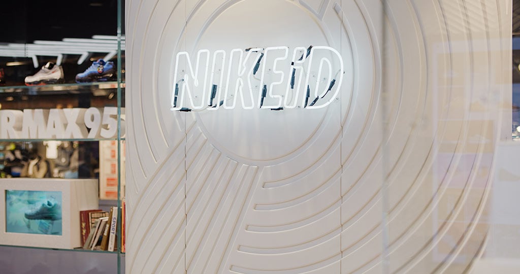 Porcelanosa Just Do It for Nike Town Oxford Street