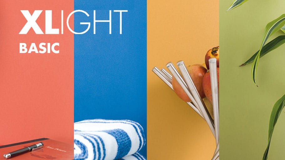 XLight Basic. Un été plein de couleur pour rafraîchir l’architecture