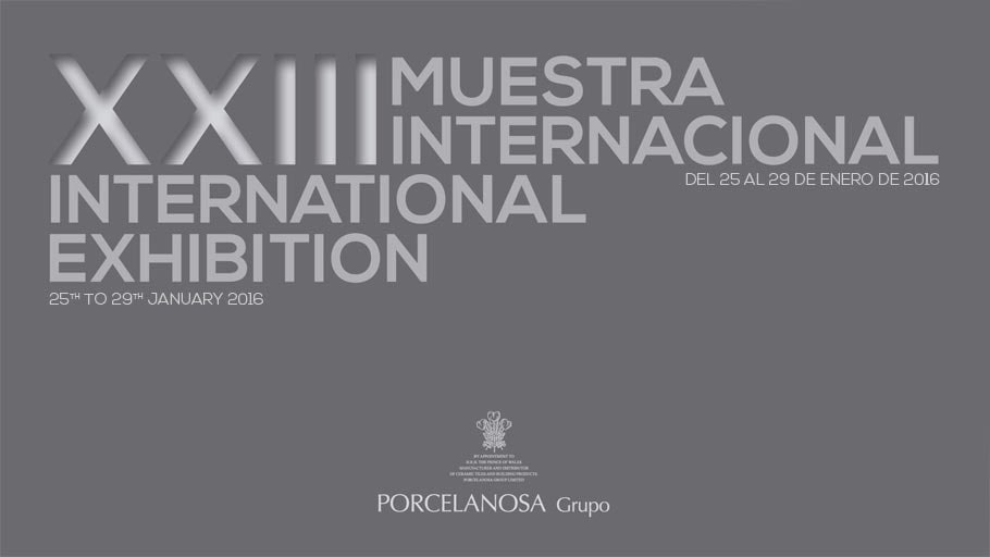 Cuenta atrás para la XXIII Muestra Internacional de PORCELANOSA Grupo. Innovación y vanguardia