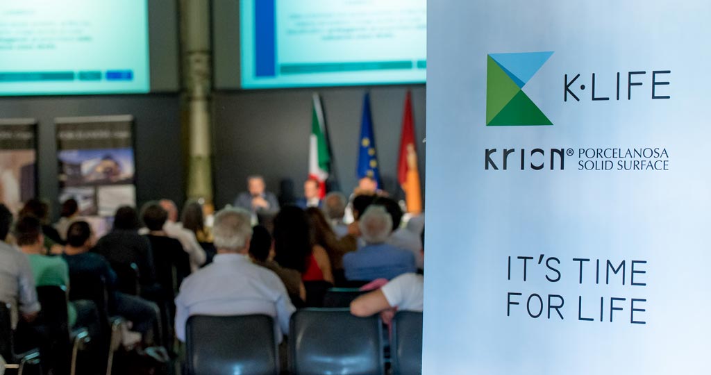KRION® présente K-LIFE à Rome, la technologie au service de la qualité de vie