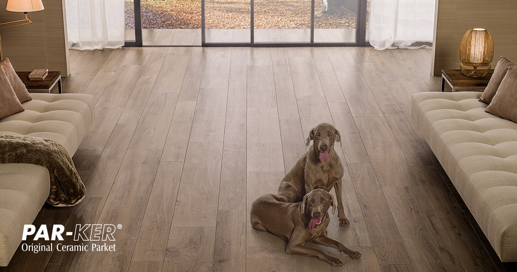 PAR-KER ceramic parquet: classic material with the technology of the future