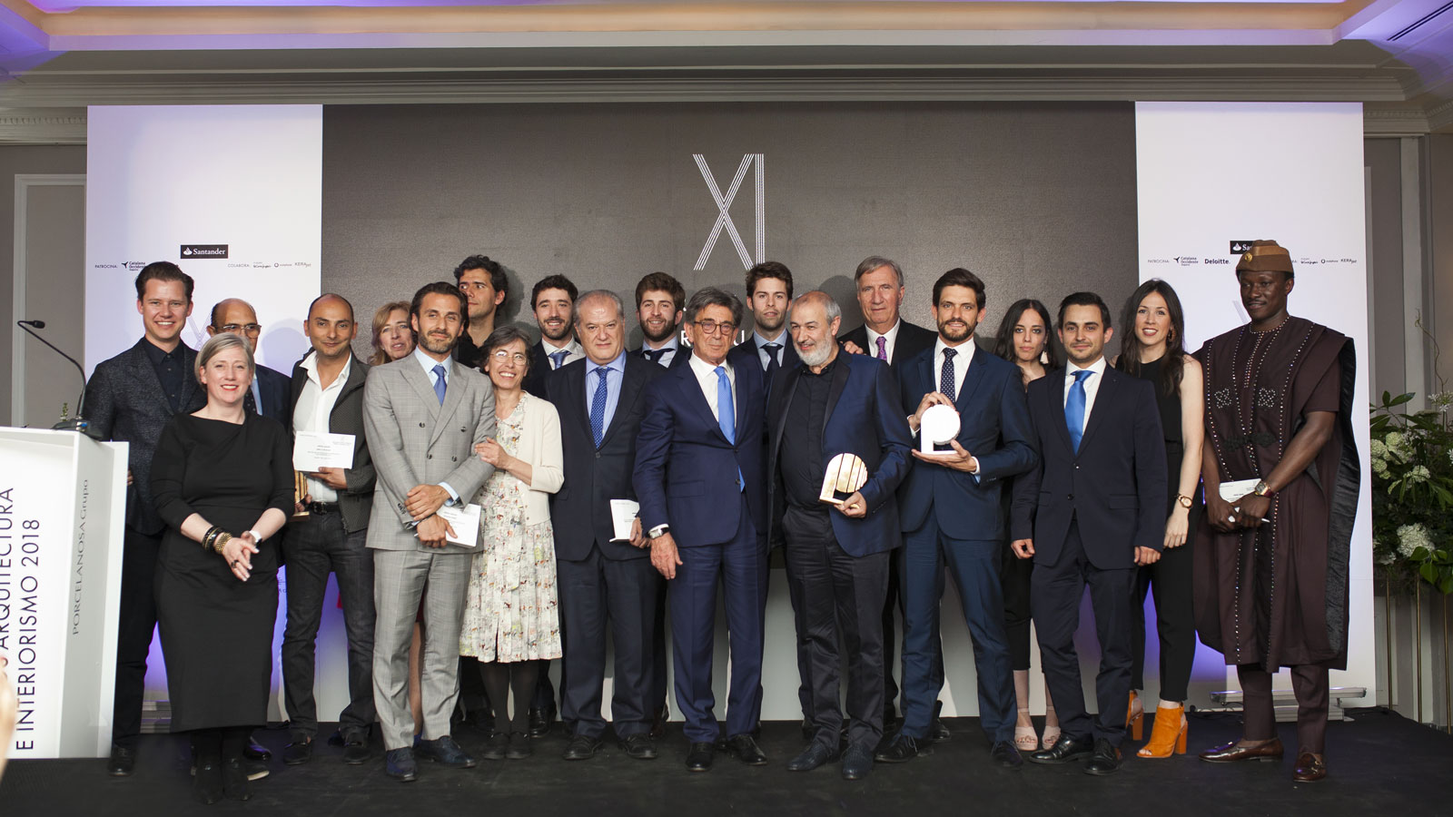 We find out who the winners were at the 11th Porcelanosa Awards