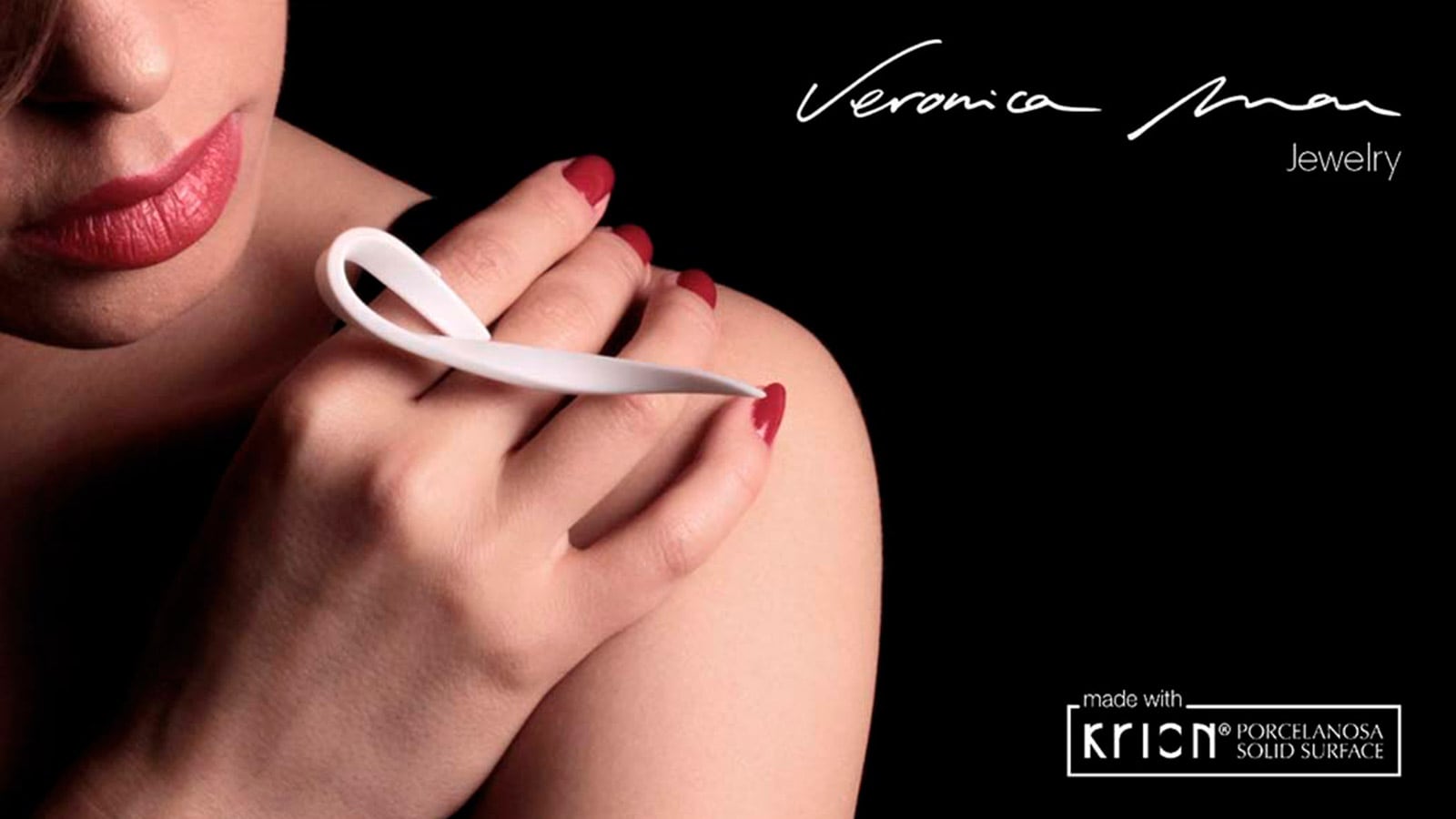 Luxury jewellery designed with KRION® K-Life