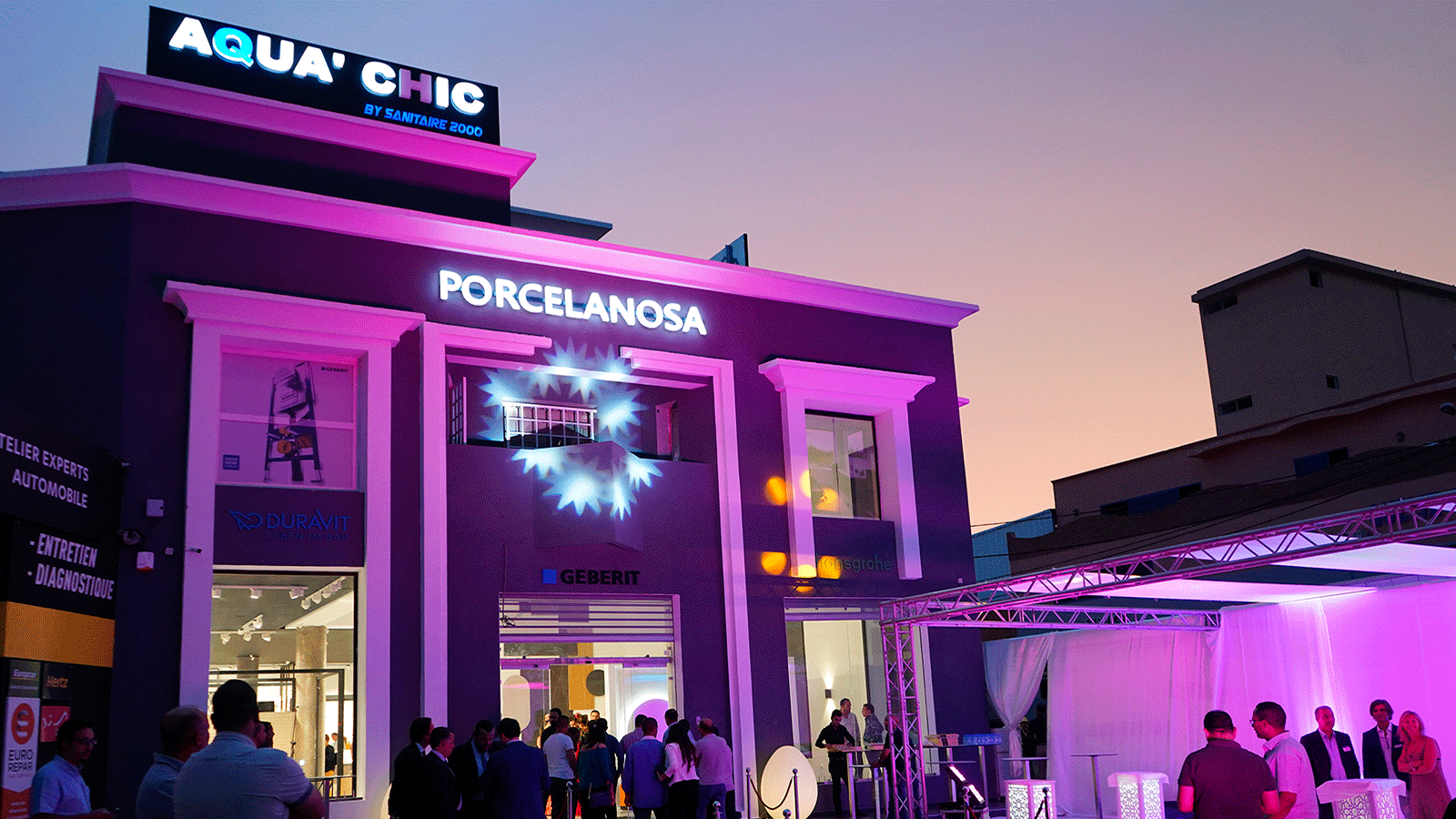 Porcelanosa y Sanitaire 2000 abren nueva tienda en Marrakech