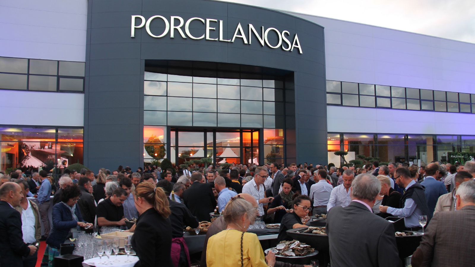 The PORCELANOSA Grupo celebrates its 30th anniversary in Strasbourg and in Nantes, France