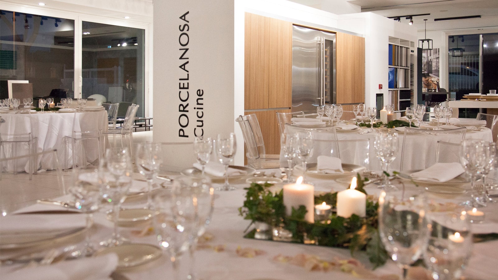 Una cena di “celebrazione” nel flagship di PORCELANOSA Grupo a Roma