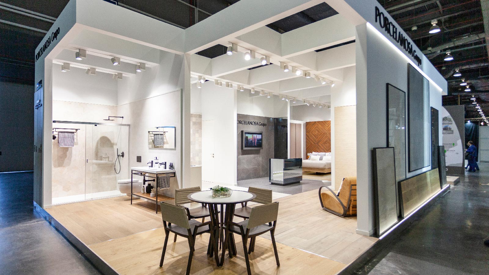 The PORCELANOSA Grupo showcases its main collections at Urbe 2018