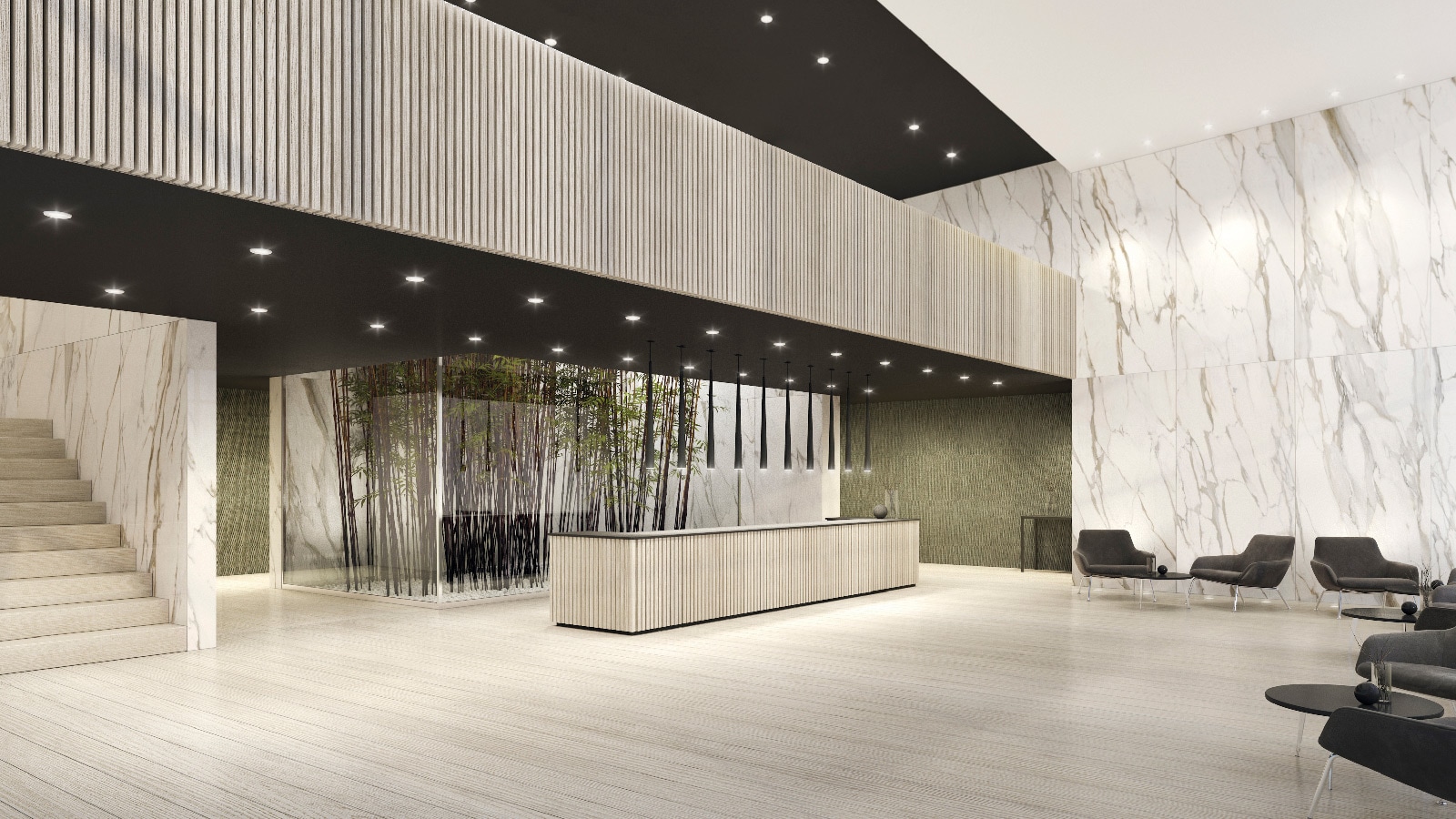 XLight Premium by Urbatek, large-format ceramic inspired by marble