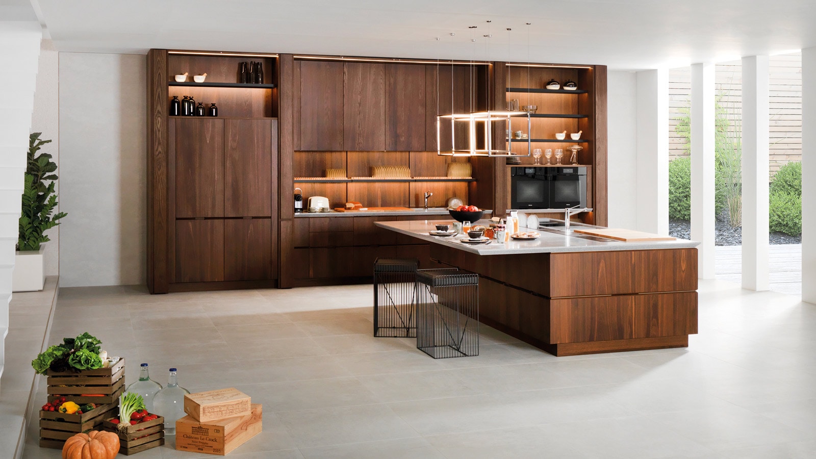 Novedades XXVI Muestra Internacional PORCELANOSA Grupo:  Las cocinas inteligentes y los baños de última generación perfilan el futuro de Gamadecor