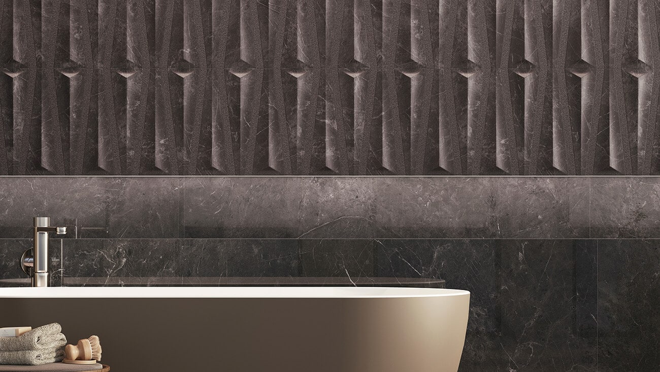 Advantages of 3D Tiles for Bathroom Décor