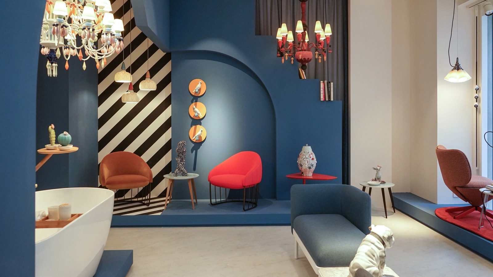Lladró sceglie per il suo nuovo showroom di Barcellona i design più innovativi di Noken