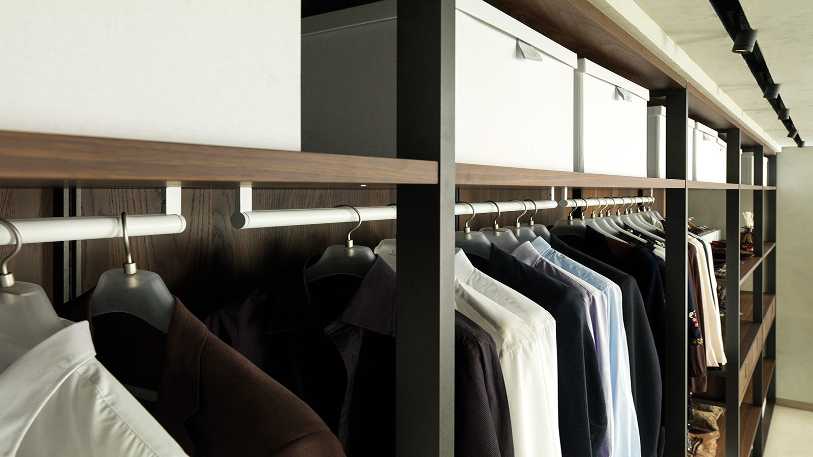 идеи хранения одежды в шкафу