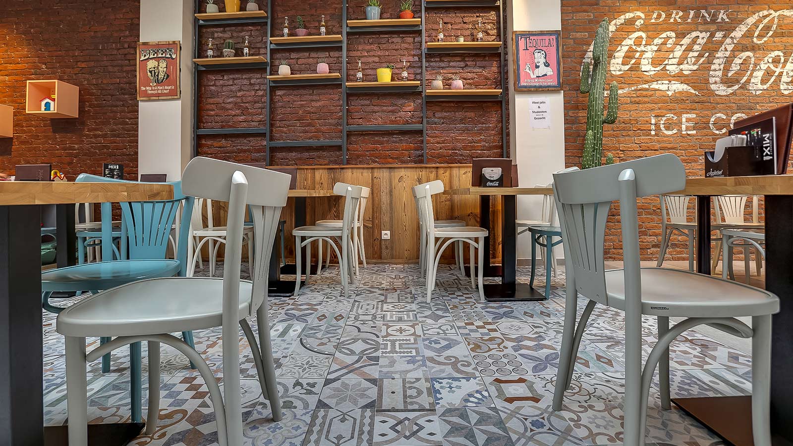 Проекты PORCELANOSA Grupo: кафе Safir, самая сокровенная тайна Бельгии