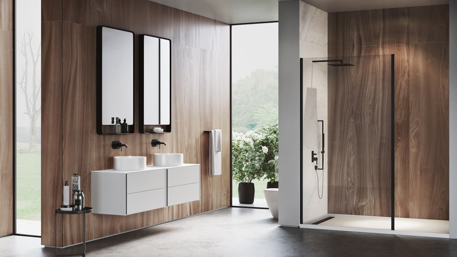 Black bathroom ideas