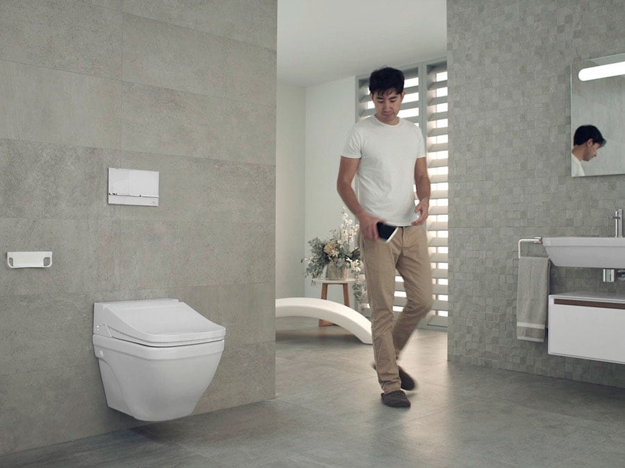 Savvy interior design in bathrooms
