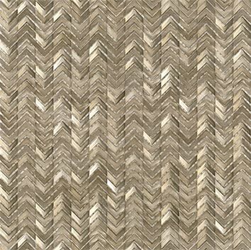 Gravity Aluminium Arrow Gold mosaic tiles