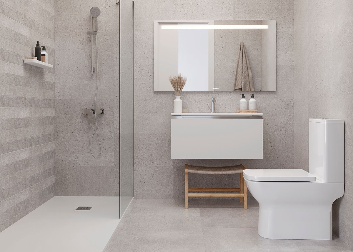 I colori più adatti per i bagni piccoli in stile moderno