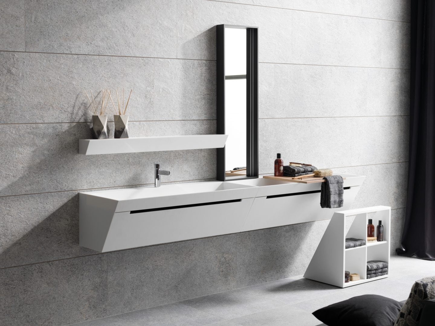 Product: Bevel bathroom furniture