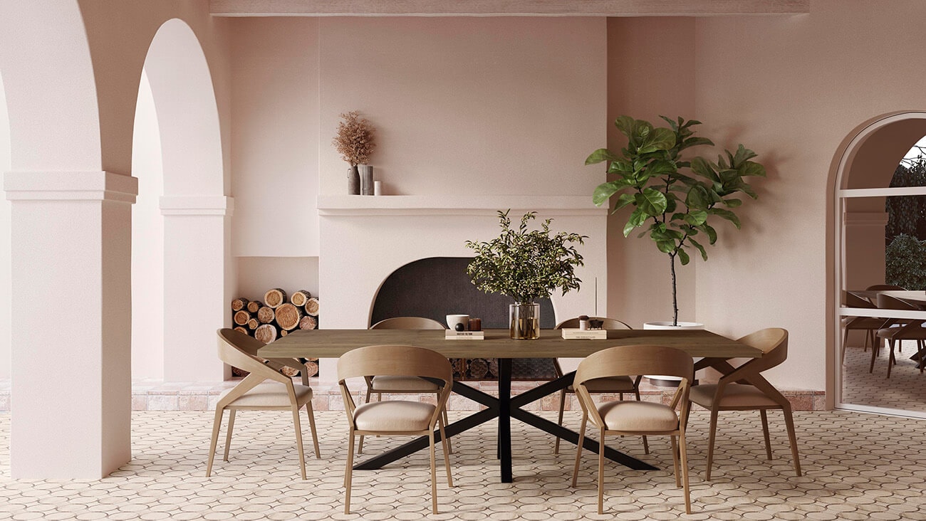 Modern Moroccan Tile Wall