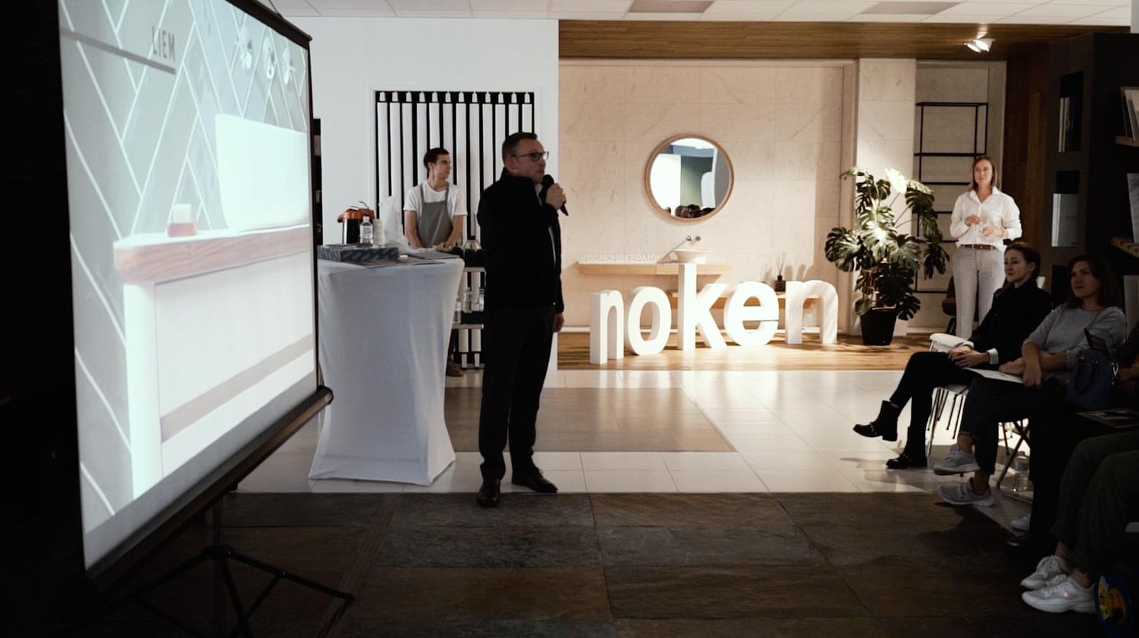 Презентация фабрики Noken Porcelanosa Bathrooms для  Bomond Ceramica