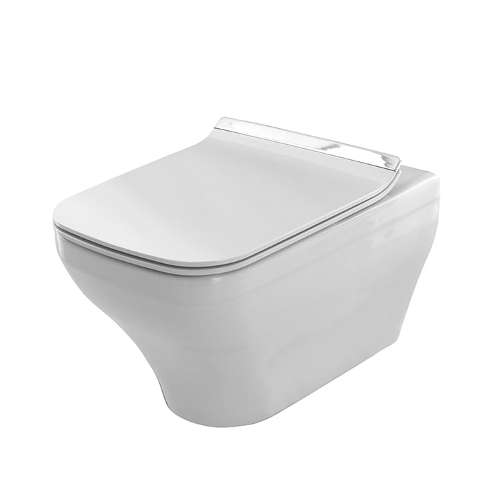 Wall hung toilets, the advantages of concealed cisterns