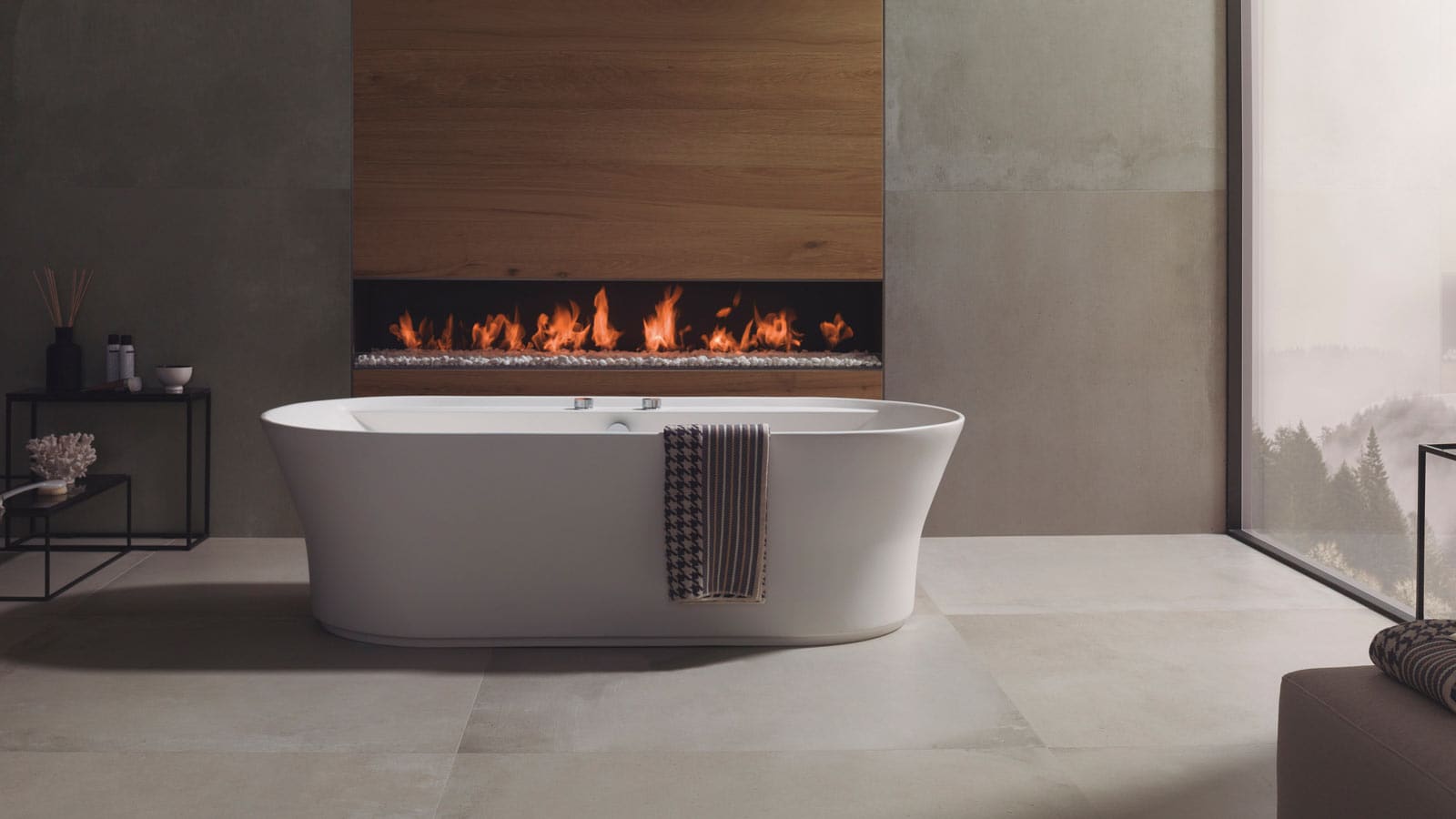 Ceramica Harlem Acero 120 cm x 120 cm Porcelamosa