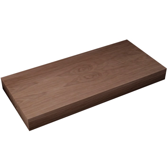 ESP. WOOD TOP NOGAL INTENSE 110X50X10