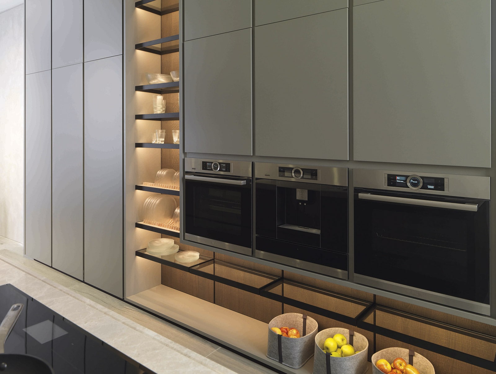 Kitchen cabinets
