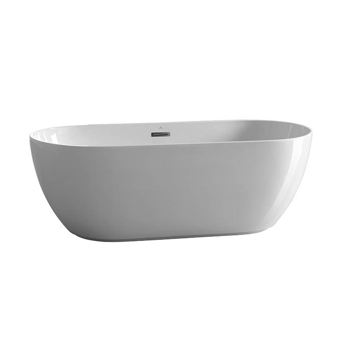 BAÑERA LOUNGE OVAL 170X75 TITANIO