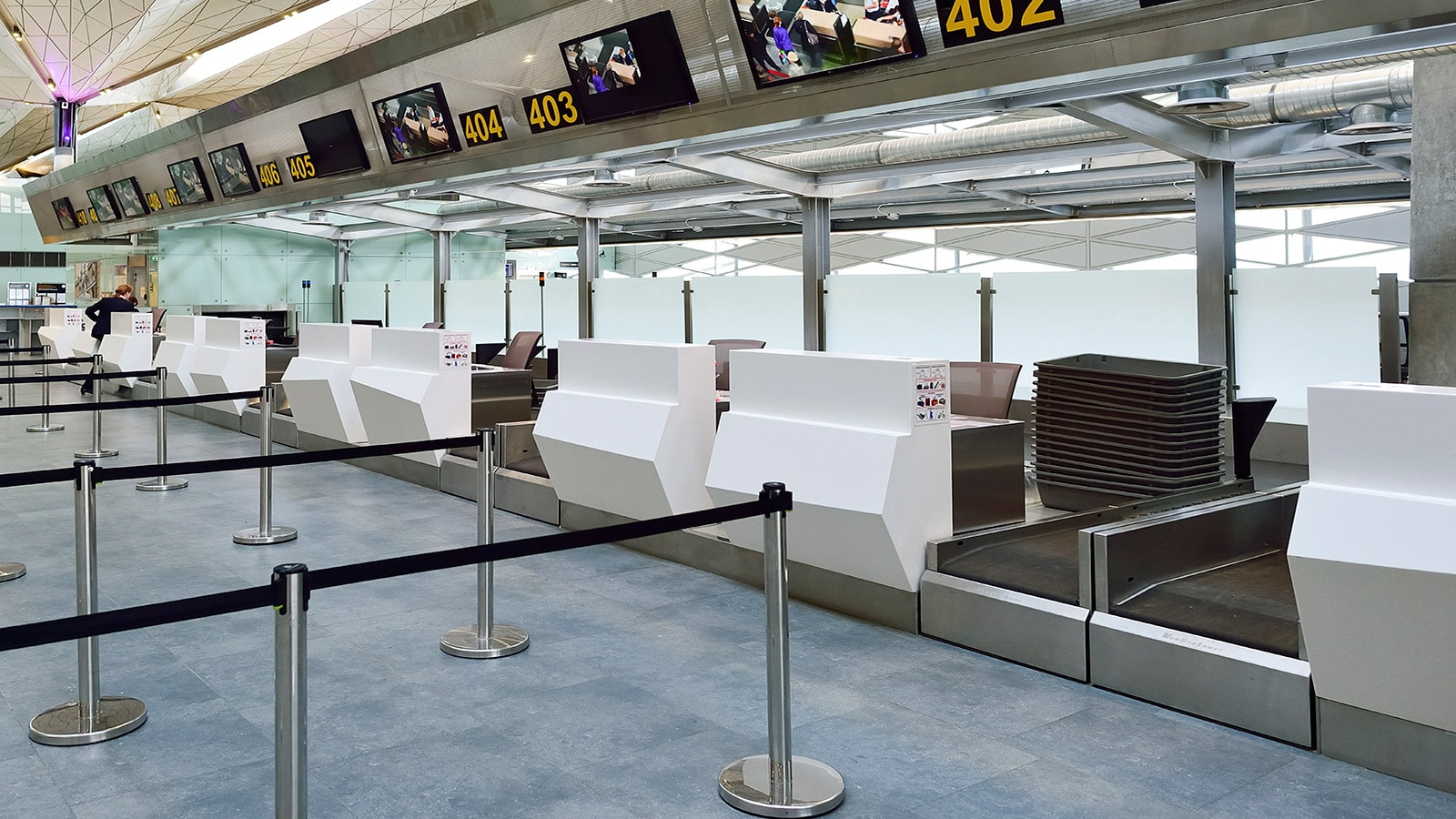 Aéroport Pulkovo (Saint-Pétersbourg, Russie) avec Krion