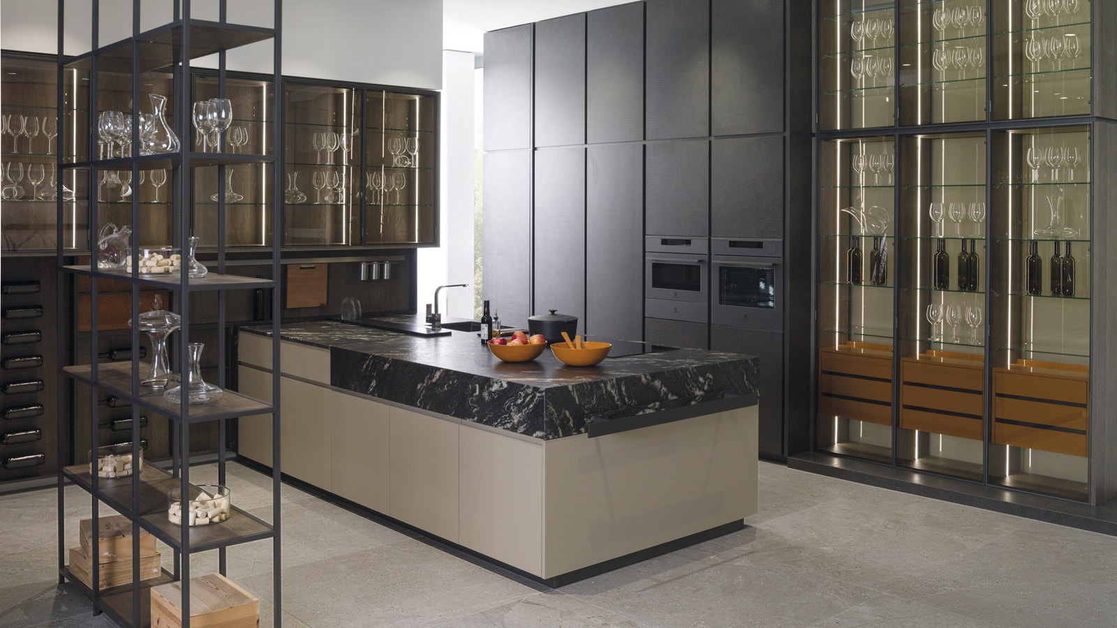 The most beautiful kitchen floors from PORCELANOSA Group
