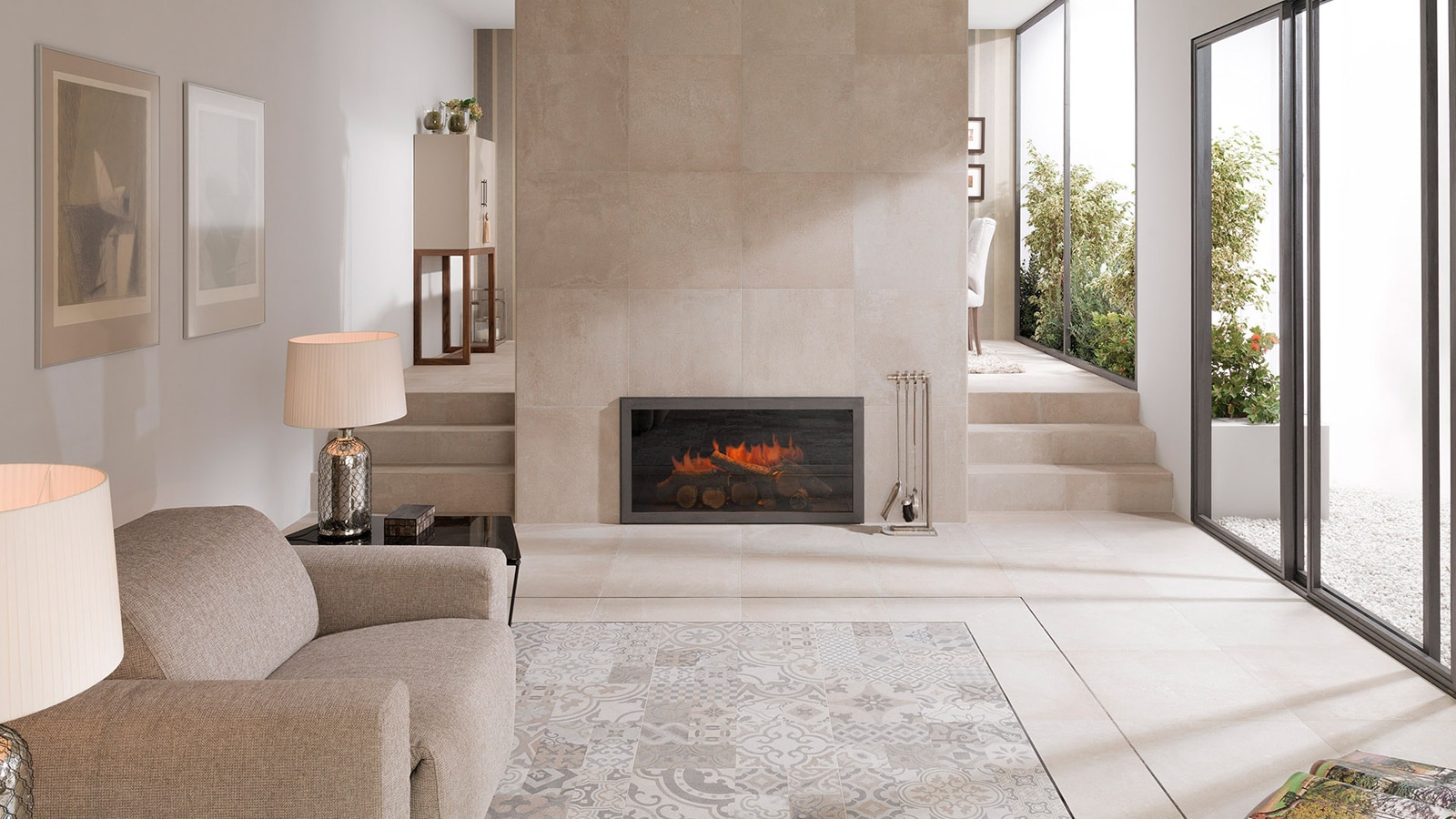 Ceramica Dover Arena 59,6 см x 59,6 см Porcelanosa