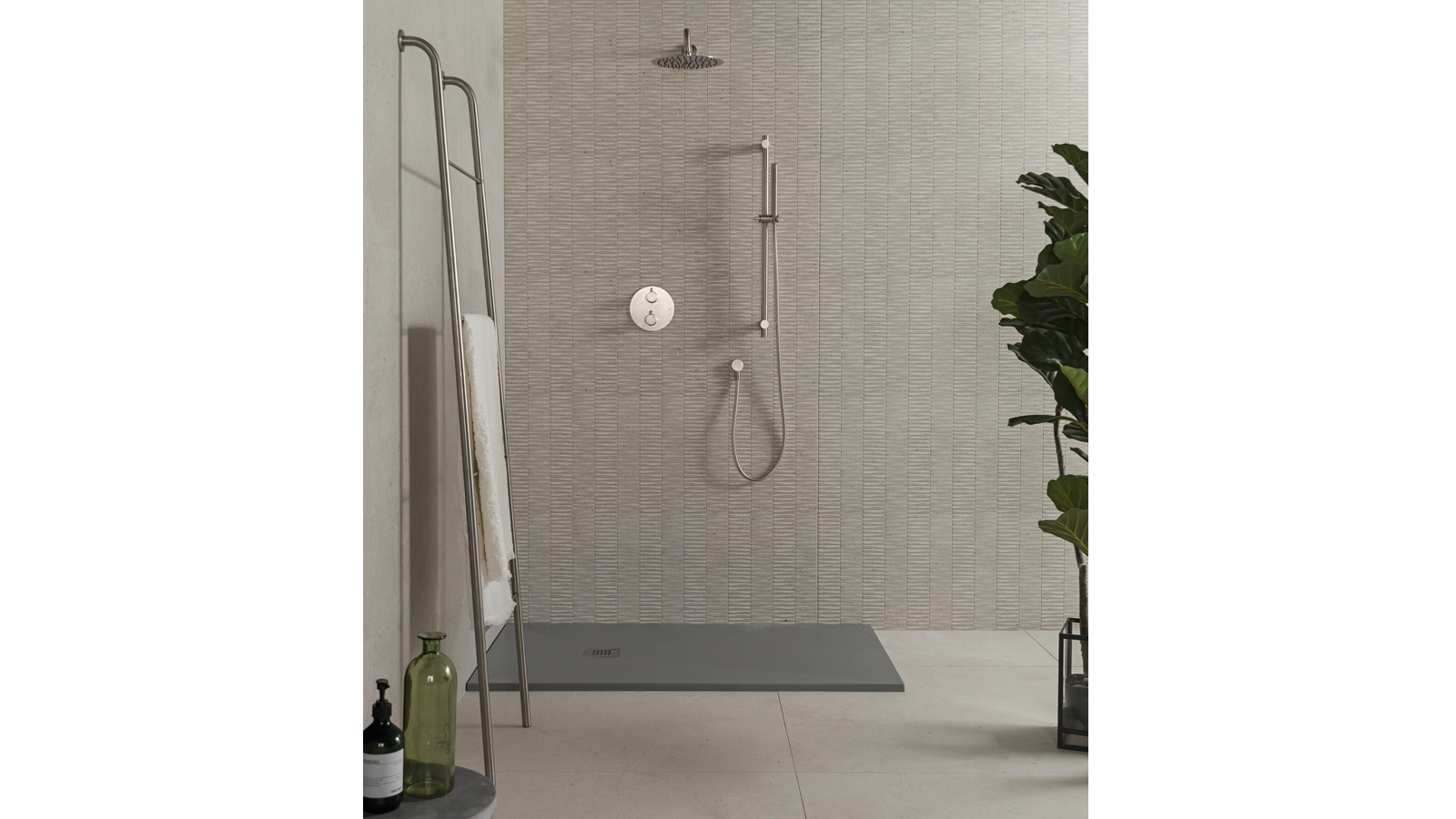 Slate shower tray Noken Porcelanosa-2