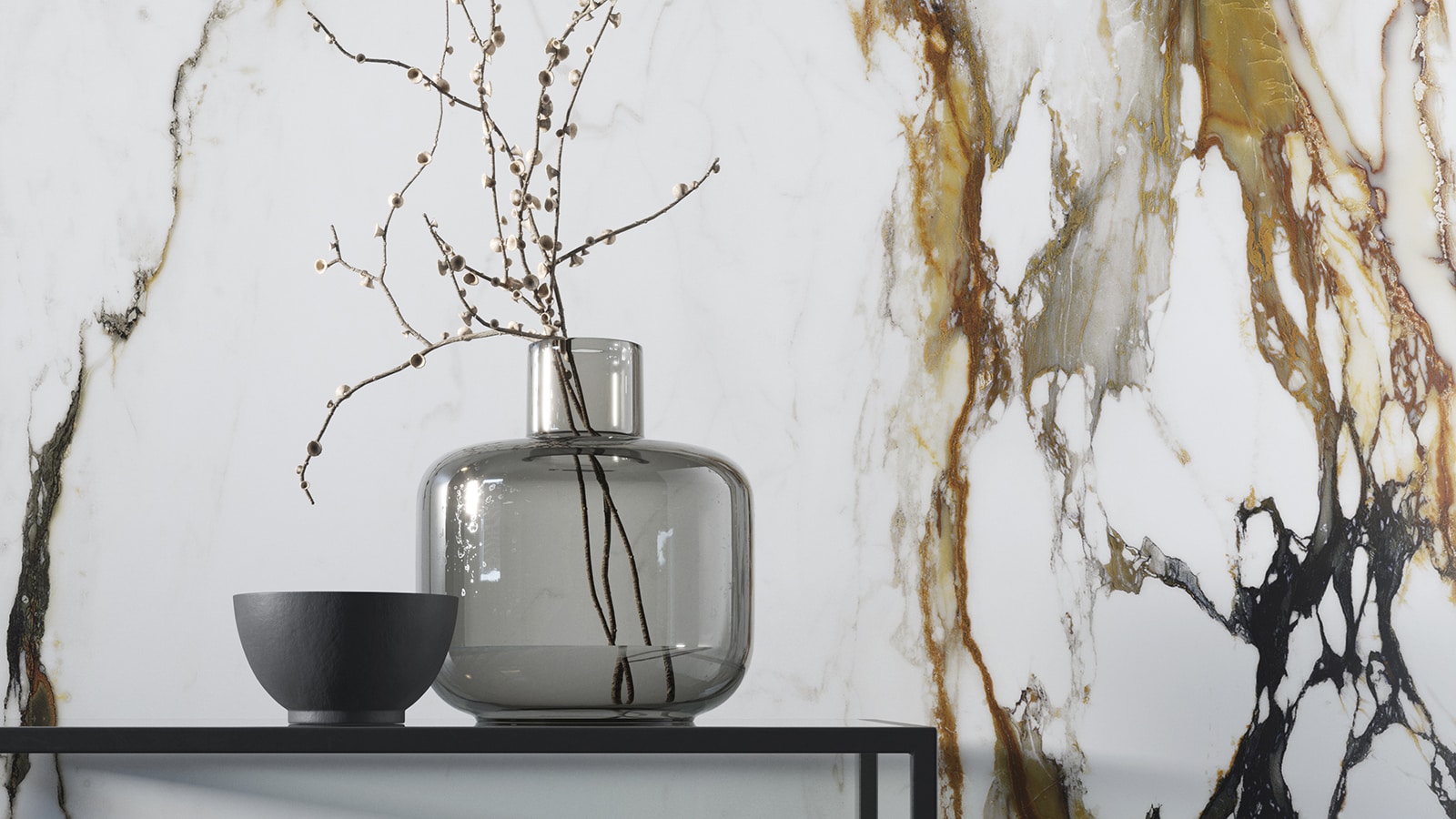 From marble to eastern quartzite: The new collections Urbatek presents at the PORCELANOSA Virtual Exhibition