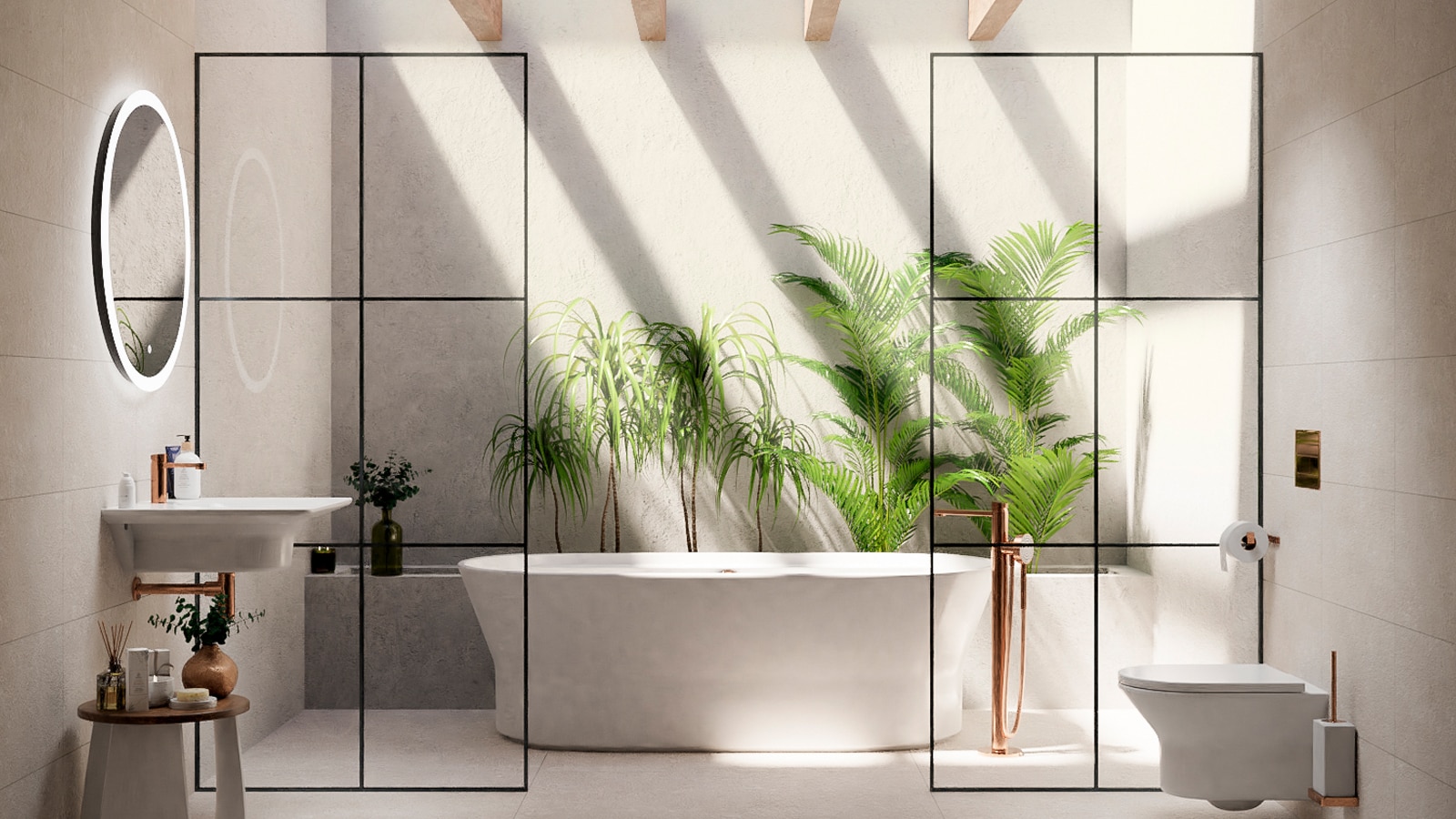 Le cabinet Foster+Partners réinterprète la collection "Tono" de Noken avec des éléments de salle de bains plus fonctionnels