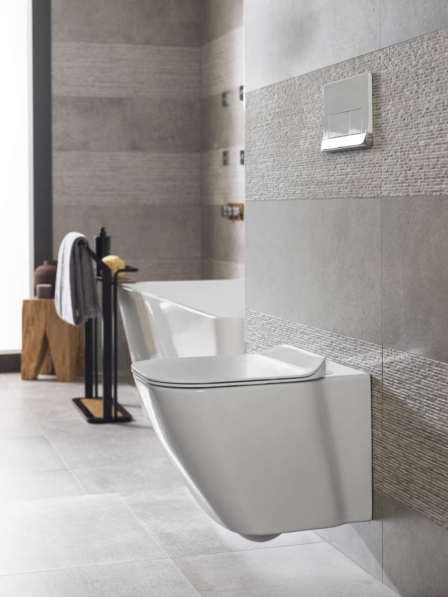 Pros and cons of a concealed toilet cistern Porcelanosa