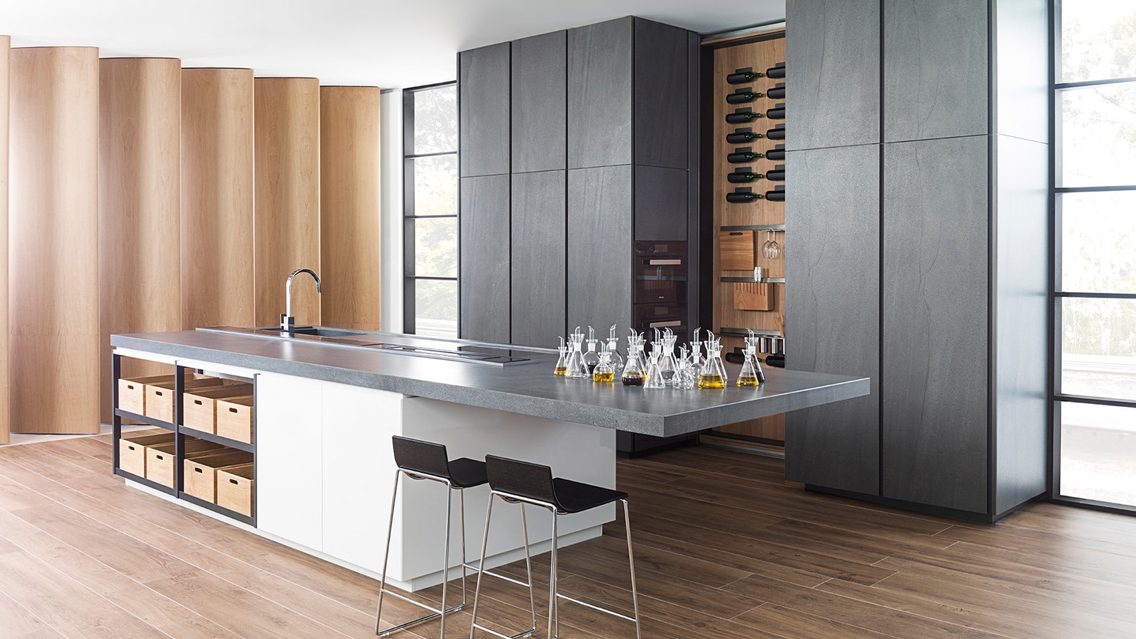 Les meilleures cuisines minimalistes de Porcelanosa pour 2021